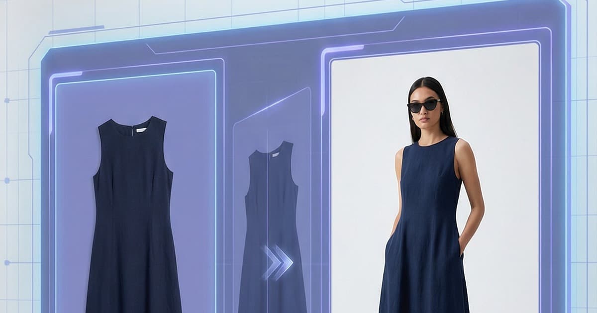 AI Photo Studio for Fashion: Turn Flat-Lay Images into On-Model Photos