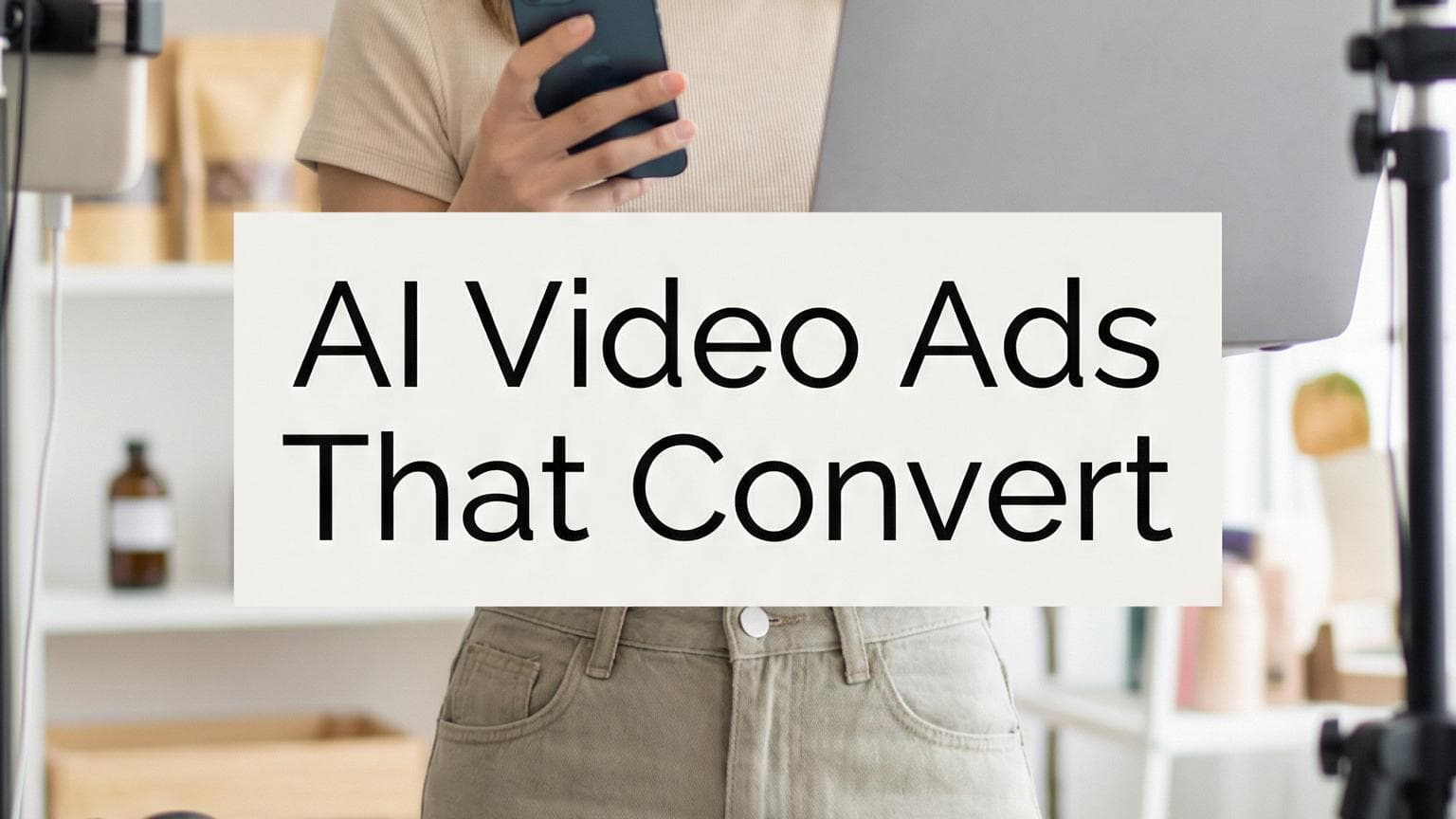 How to Create Video Ads People Actually Like Using AI